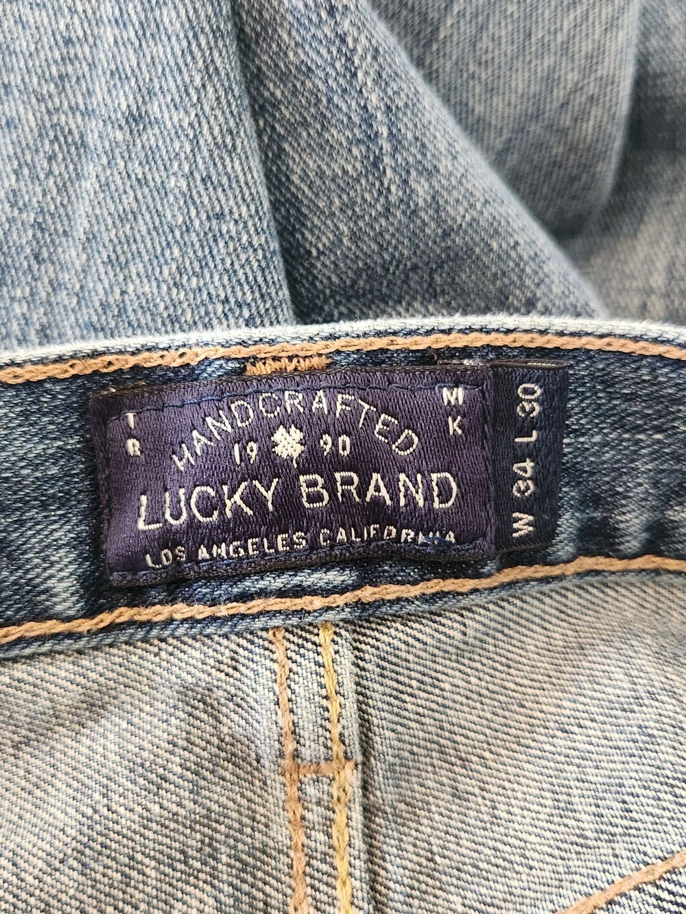 Lucky Brand Mens 367 Vintage Bootcut Jeans Size 34 x 30